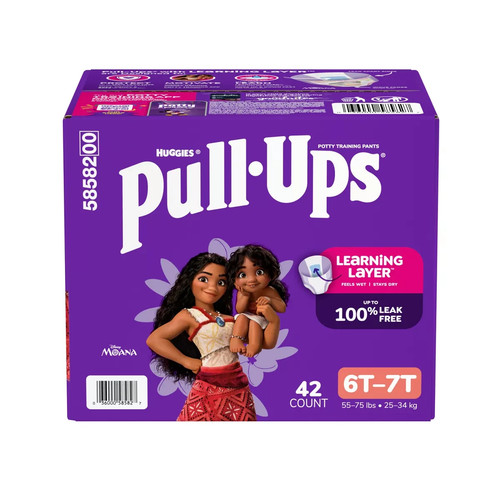 Huggies girls pull ups - girls, 7t-