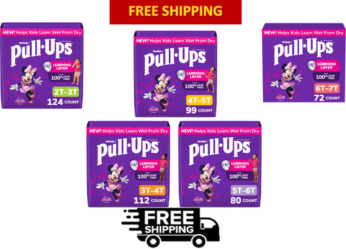 Pull ups girls potty - pull-ups, girls'