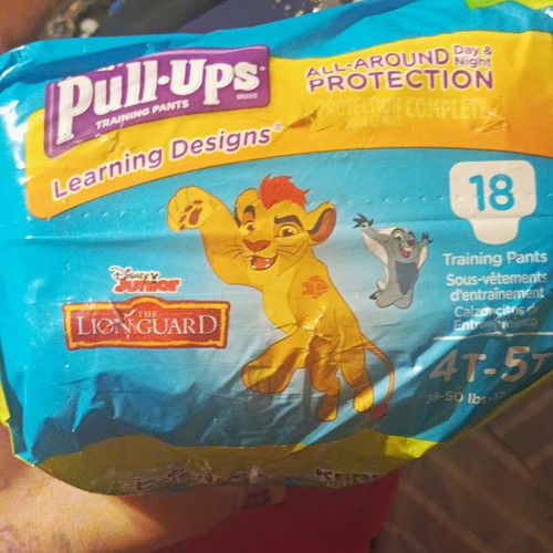 Vintage huggies pullups lion - vintage,