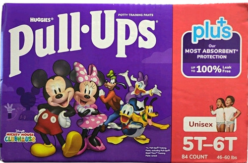 Huggies pull ups - plus, training