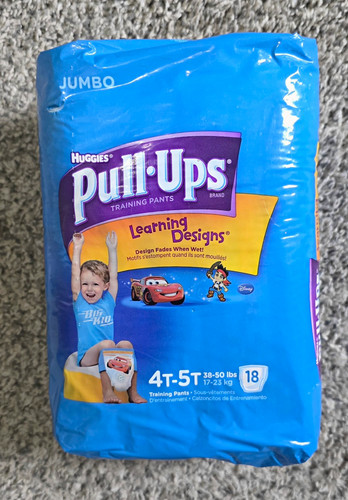 Huggies pull ups 18 ct - pull-ups, 4t-5t