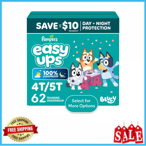Pampers easy ups - ups, bluey