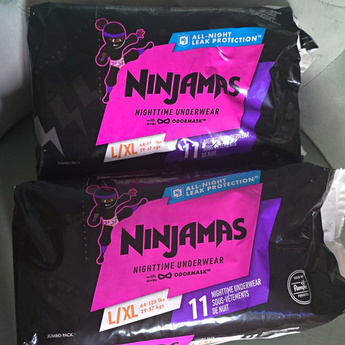 Ninjamas girls nighttime pull - nighttime,